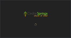 Desktop Screenshot of cedarspringsfamily.com